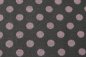 Preview: Baumwoll Strick - Punkte - grau/rosa